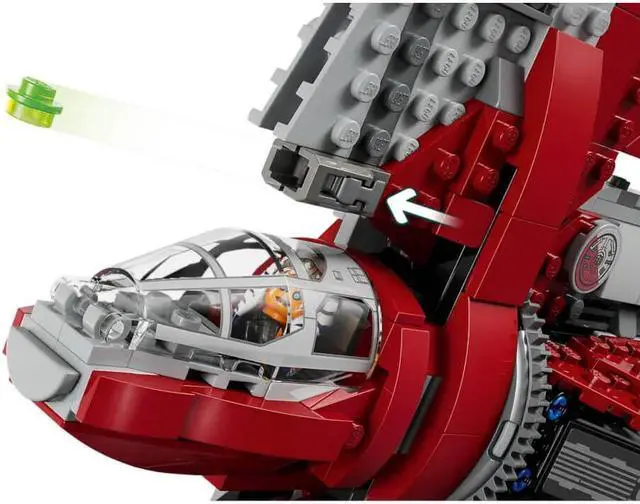 Alt view image 5 of 7 - LEGO Star Wars Ahsoka Tanos T-6 Jedi Shuttle