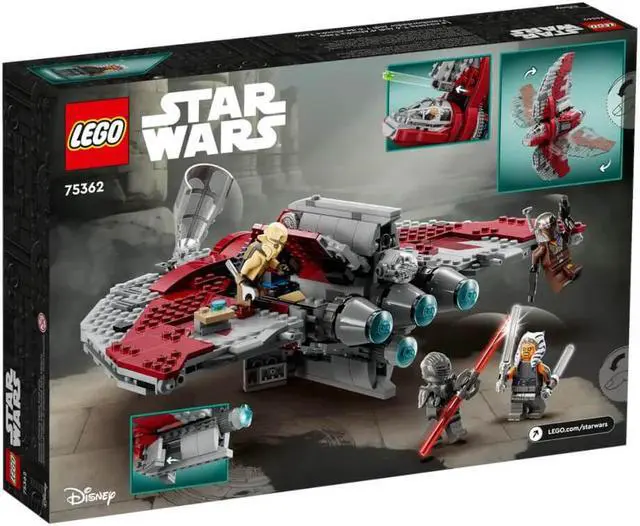 Alt view image 7 of 7 - LEGO Star Wars Ahsoka Tanos T-6 Jedi Shuttle