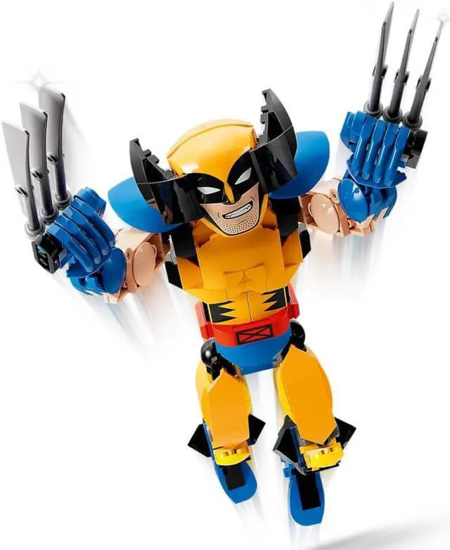 Alt view image 3 of 6 - LEGO Marvel Wolverine Construction Figure