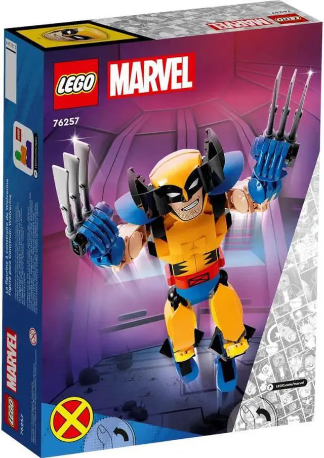 Alt view image 4 of 6 - LEGO Marvel Wolverine Construction Figure