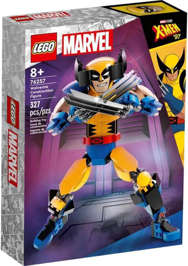 Alt view image 2 of 6 - LEGO Marvel Wolverine Construction Figure