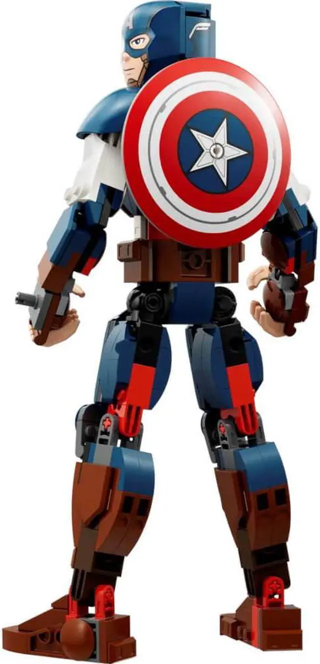 Main image of LEGO Marvel Captain America Construction Figure
