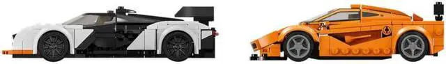 Alt view image 3 of 7 - LEGO Speed Champions McLaren Solus GT and McLaren F1 LM
