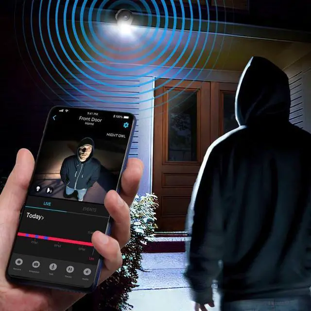 Alt view image 6 of 7 - Night Owl 12 Channel 1440p Security System with 1TB DVR