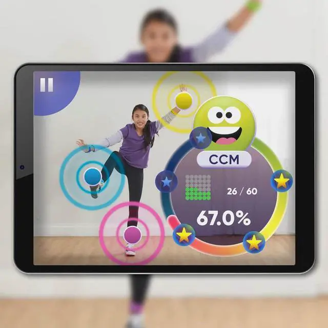 Alt view image 3 of 7 - Hasbro Twister Air Game the AR Twister App Play Game