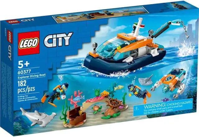 Alt view image 2 of 7 - LEGO City Explorer Diving Boat