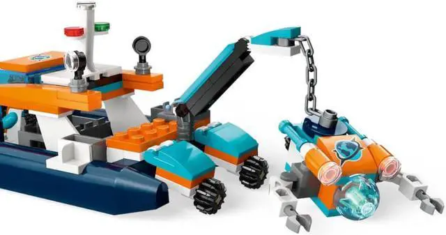 Alt view image 5 of 7 - LEGO City Explorer Diving Boat