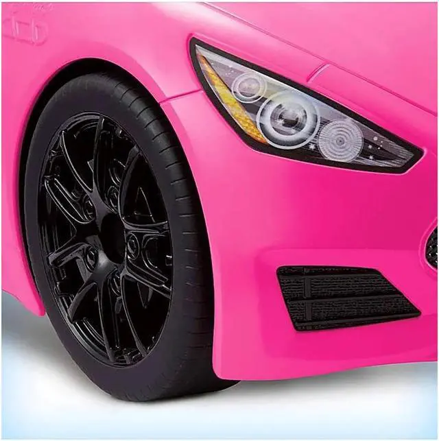 Alt view image 4 of 4 - Mattel Barbie Pink Convertible Vehicle Doll Accessory