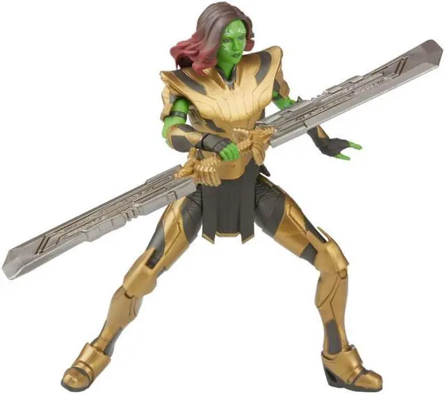 Alt view image 4 of 7 - Hasbro 6 inch Marvel Legends Series Warrior Gamora Action Figure