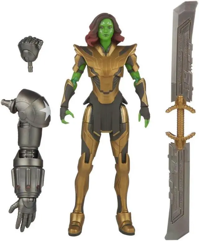Alt view image 3 of 7 - Hasbro 6 inch Marvel Legends Series Warrior Gamora Action Figure