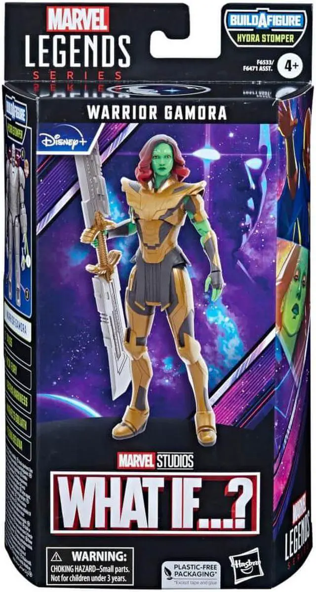 Alt view image 2 of 7 - Hasbro 6 inch Marvel Legends Series Warrior Gamora Action Figure