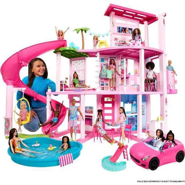 Alt view image 2 of 6 - Mattel Barbie Dreamhouse Doll House Playset  HMX10