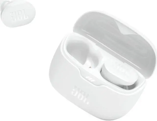 Alt view image 2 of 15 - JBL TBUDSWHT Tune Buds True Wireless Noise Cancelling Earbuds - White
