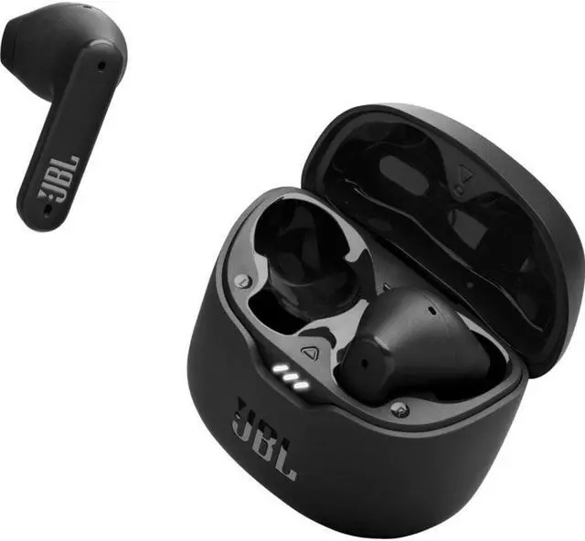 Alt view image 3 of 20 - JBL TFLEXBLK Tune Flex True Wireless Noise Cancelling Earbuds - Black