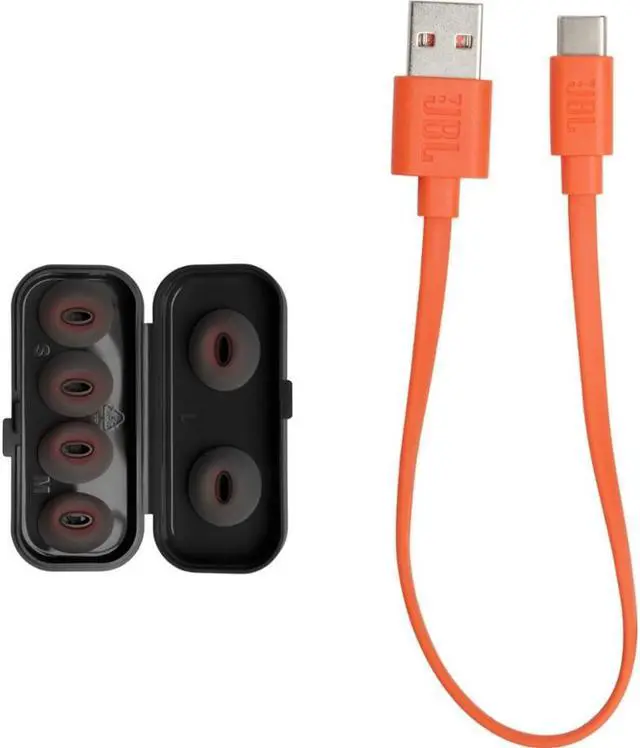 Alt view image 7 of 20 - JBL TFLEXBLK Tune Flex True Wireless Noise Cancelling Earbuds - Black