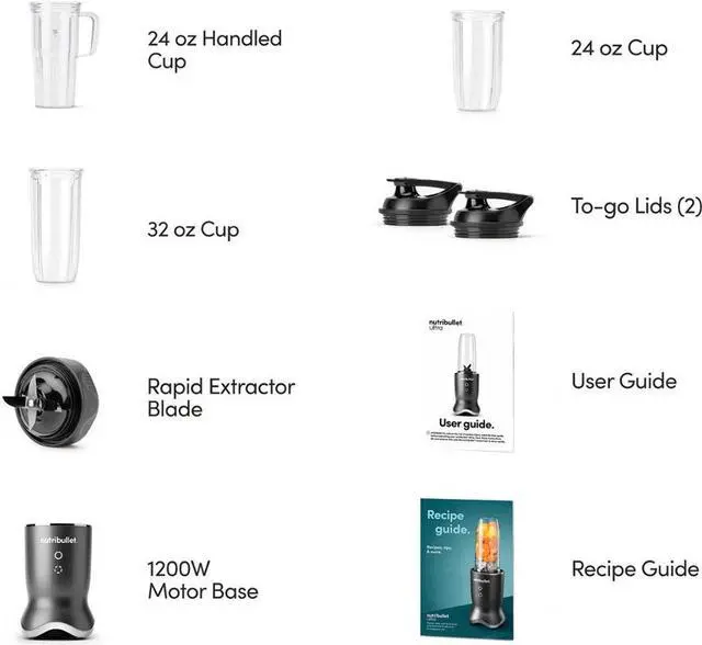 Alt view image 5 of 7 - NutriBullet Ultra Personal Blender - Gray