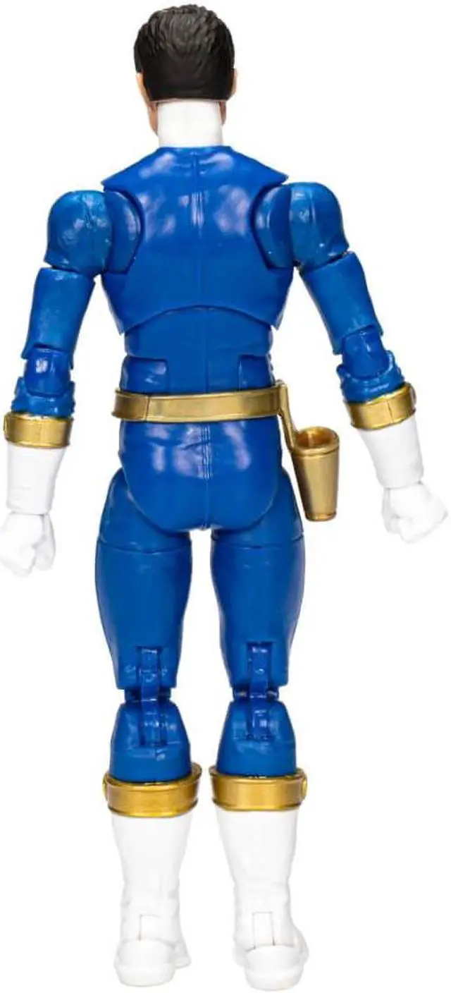 Alt view image 5 of 6 - Hasbro 6 inch Power Rangers Lightning Collection Lightspeed Rescue Blue Ranger Action Figure