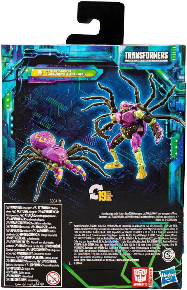 Alt view image 4 of 4 - Hasbro 5.5 inch Transformers Legacy Evolution Predacon Tarantulas