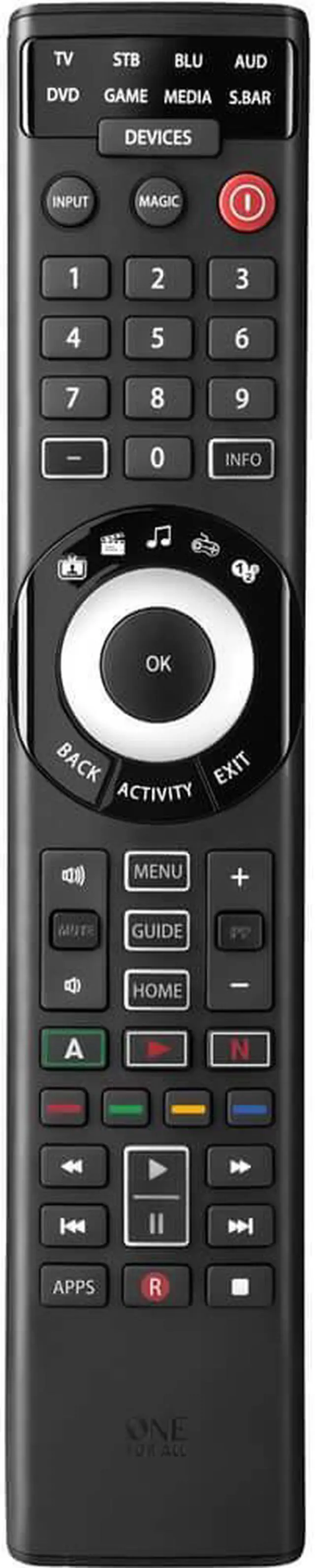 Main image of One For All UEBVURC7880 Smart Control 8 Universal Remote