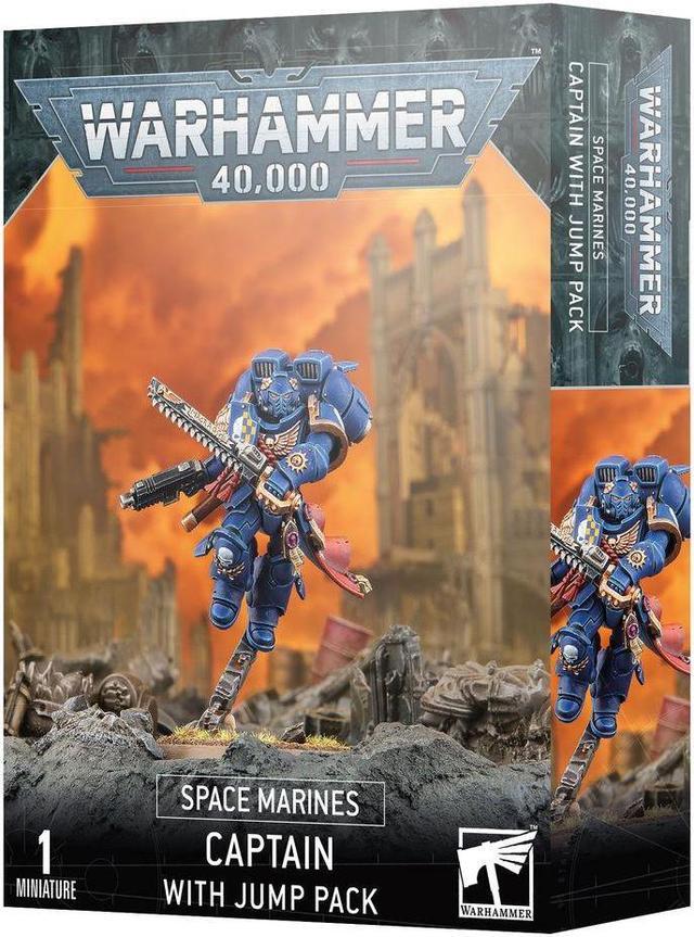 Main image of Games Workshop Warhammer 40K: Captain With Jump Pack