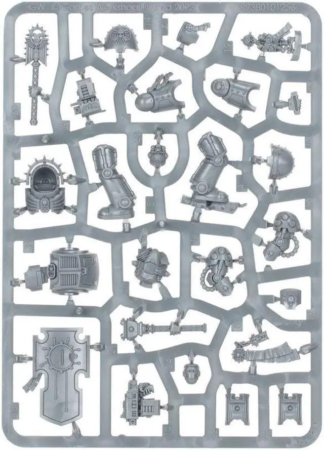 Alt view image 3 of 4 - Games Workshop Warhammer 40K: Chaplain In Terminator Armour