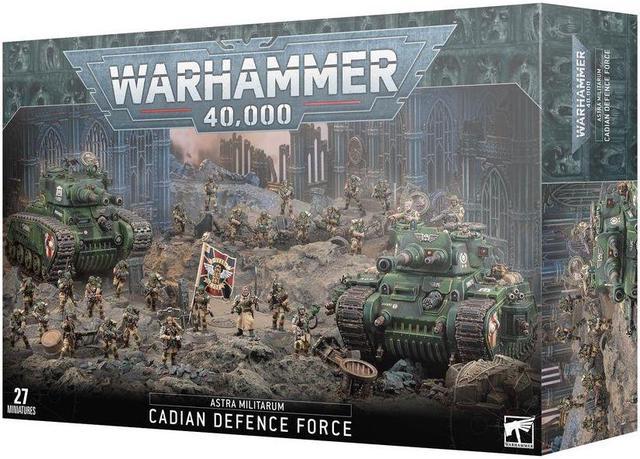 Games Workshop Warhammer 40k: Astra Militarum: Cadian Defence Force 