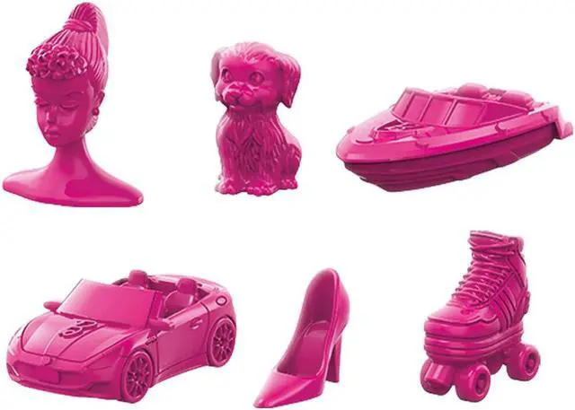 Alt view image 3 of 5 - Hasbro Monopoly Barbie Game