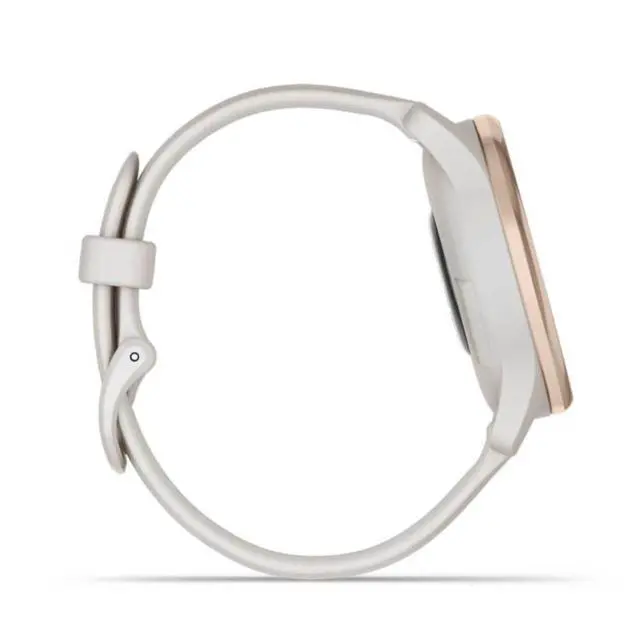 Alt view image 5 of 11 - Garmin Vivomove Hybrid Smartwatch - Ivory