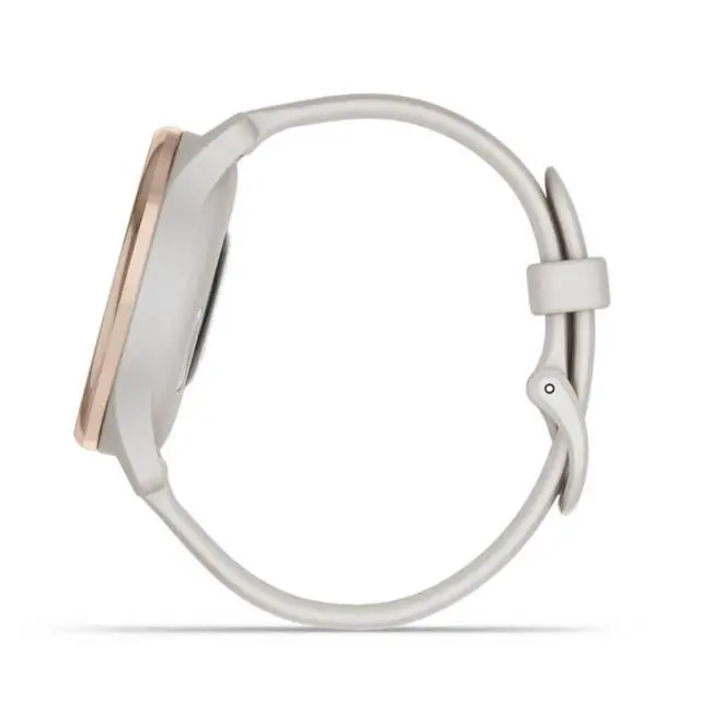 Alt view image 7 of 11 - Garmin Vivomove Hybrid Smartwatch - Ivory