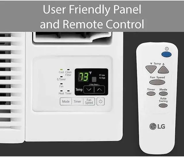 Alt view image 2 of 3 - LG LW2423HR 23,000 BTU Cool and Heat Window Unit