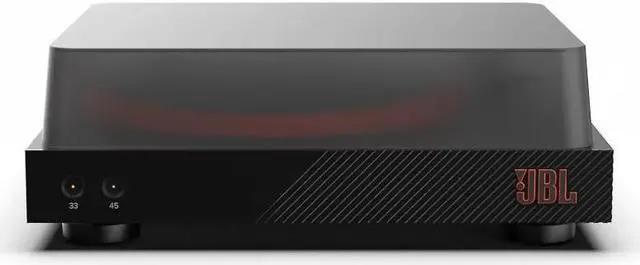Alt view image 6 of 6 - JBL Spinner Bluetooth Turntable, Black/Orange