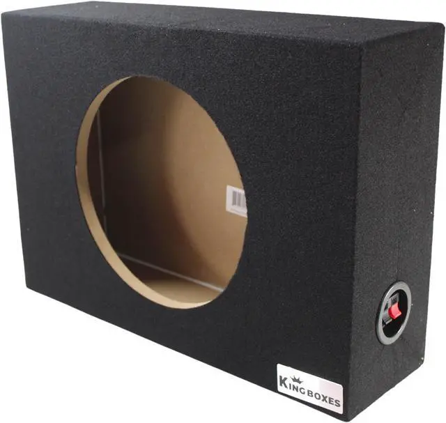 Alt view image 3 of 4 - King Boxes 10 inch Single Shallow Speaker Box
