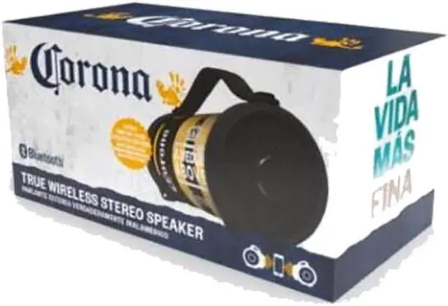 Alt view image 2 of 3 - Corona CORONASPKBY True Wireless Stereo Black/Yellow Bluetooth Speaker