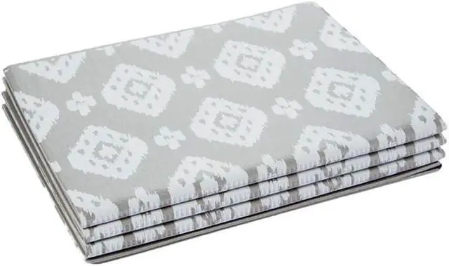 Main image of Oak and Reed FM31231 Origami Foldable Yoga Mat - Ikat Gray