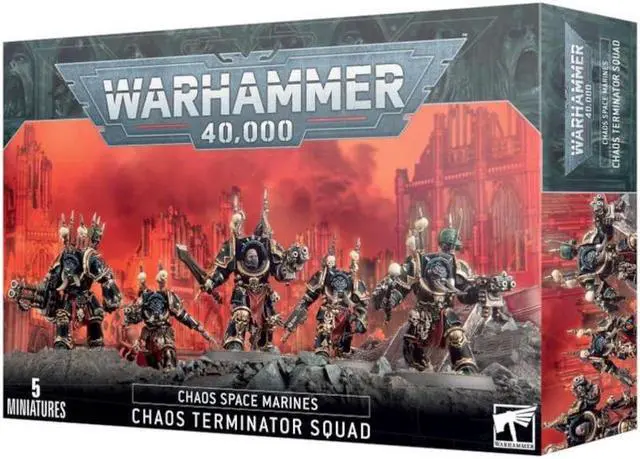 Main image of Games Workshop Warhammer 40K: Chaos Terminator Squad