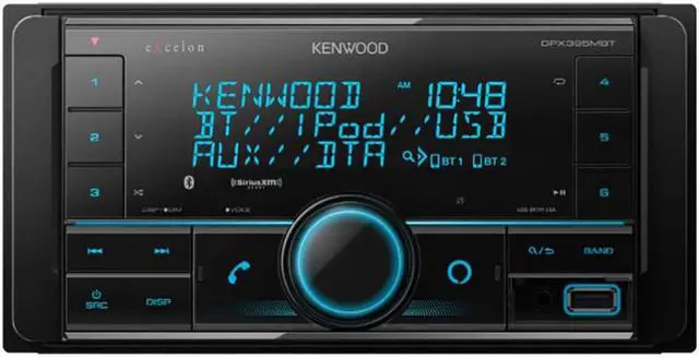 Main image of Kenwood eXcelon DPX395 2-DIN Media Receiver with Bluetooth and Alexa