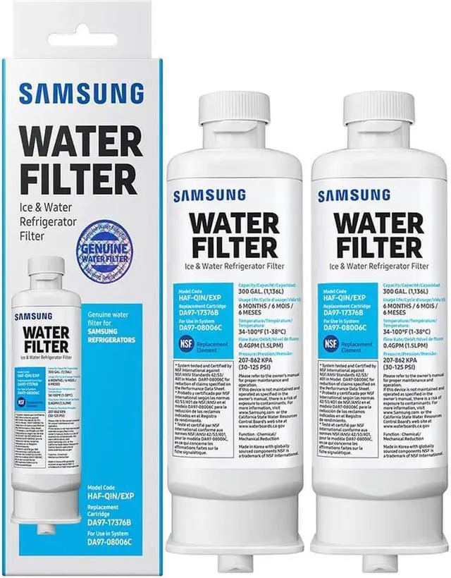 Alt view image 3 of 3 - Samsung HAFQIN2P 2-Pack Refrigerator Water Filter