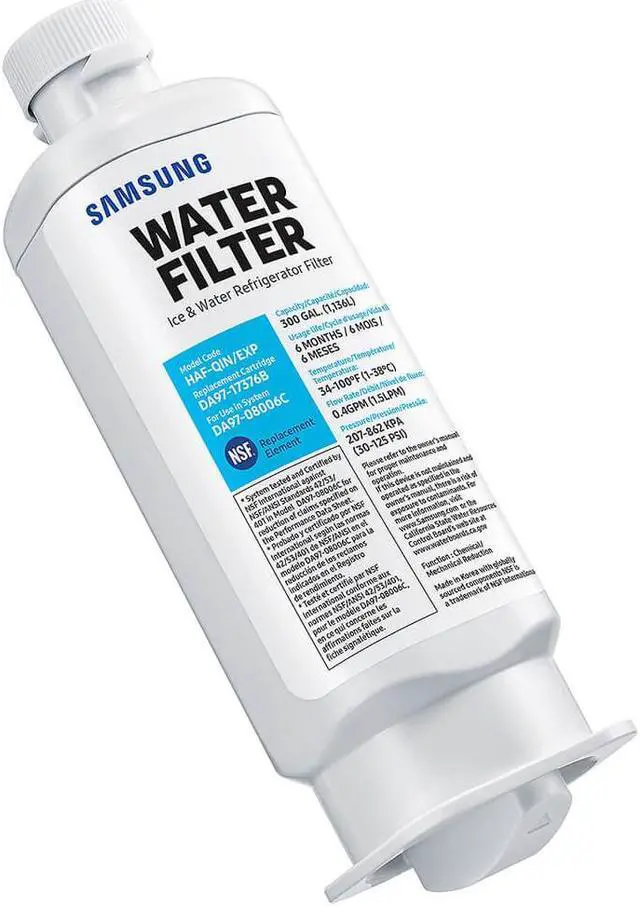 Alt view image 2 of 3 - Samsung HAFQIN2P 2-Pack Refrigerator Water Filter