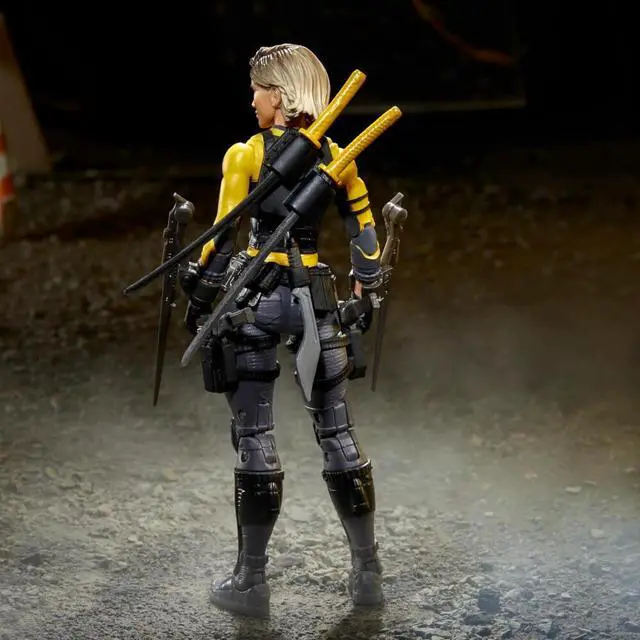 Alt view image 6 of 7 - Hasbro F7717 6 inch G.I. Joe Classified Series Agent Helix 104 Action Figure