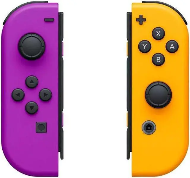 Alt view image 2 of 3 - Nintendo Joy-Con L/R - Purple/Orange