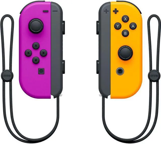 Alt view image 3 of 3 - Nintendo Joy-Con L/R - Purple/Orange