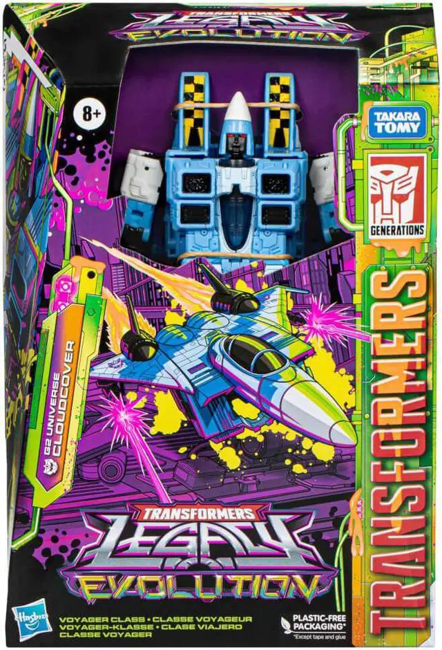 Alt view image 3 of 4 - Hasbro F7516 7 inch Transformers Legacy Evolution G2 Universe Cloudcover Action Figure