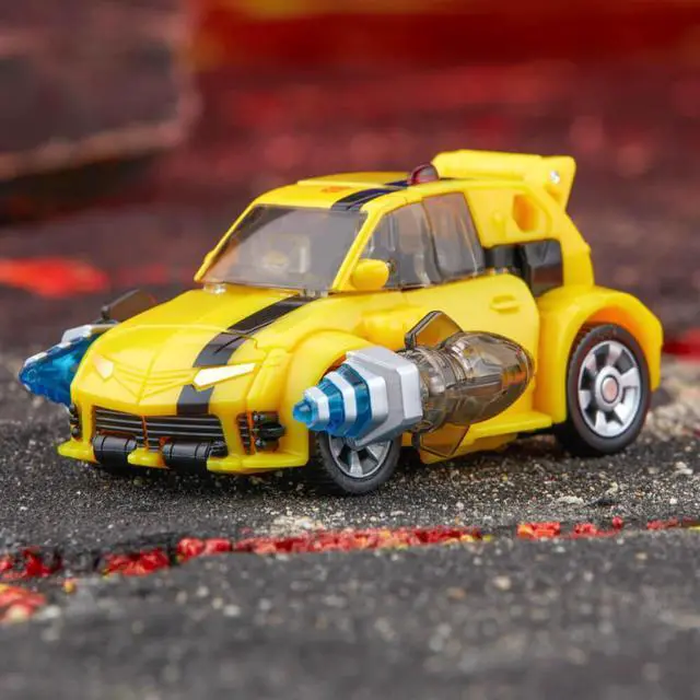 Alt view image 6 of 6 - Hasbro F8524 5.5 inch Transformers Legacy United Deluxe Class Animated Universe Bumblebee Action Figure