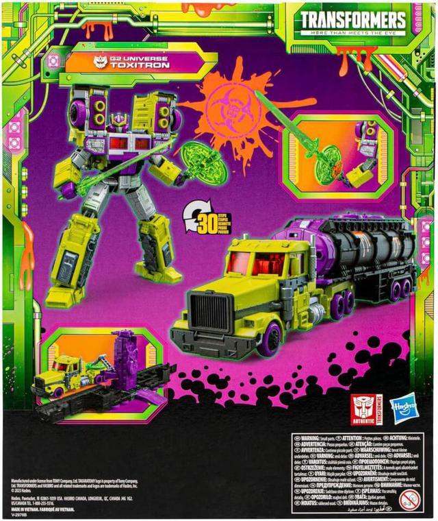 Alt view image 2 of 6 - Hasbro F6956 7 inch Transformers Legacy Evolution G2 Universe Toxitron Action Figure