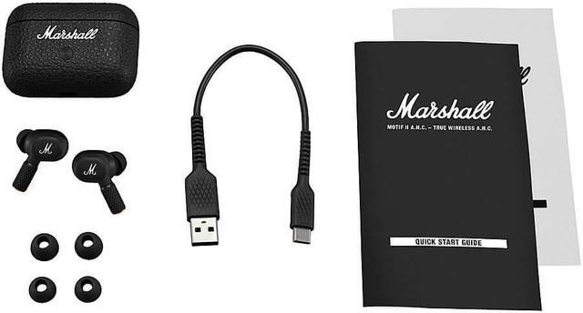 Alt view image 4 of 8 - Marshall MOTIFIIANCBK Motif II ANC Wireless Headphones - Black
