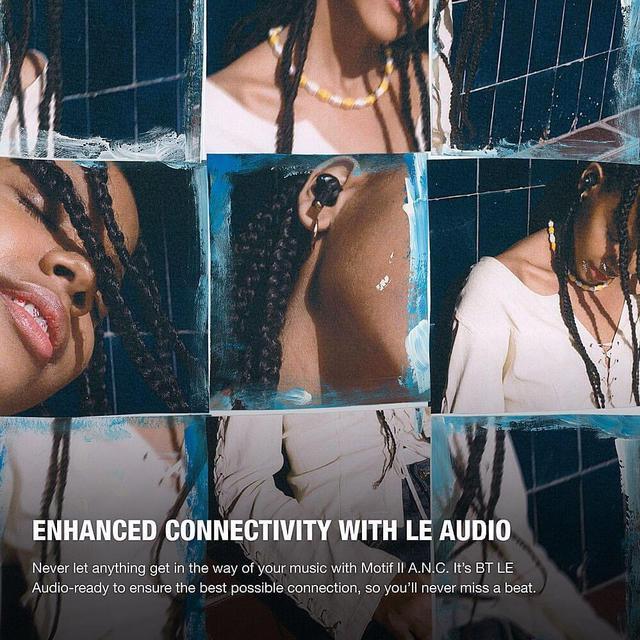 Alt view image 5 of 8 - Marshall MOTIFIIANCBK Motif II ANC Wireless Headphones - Black