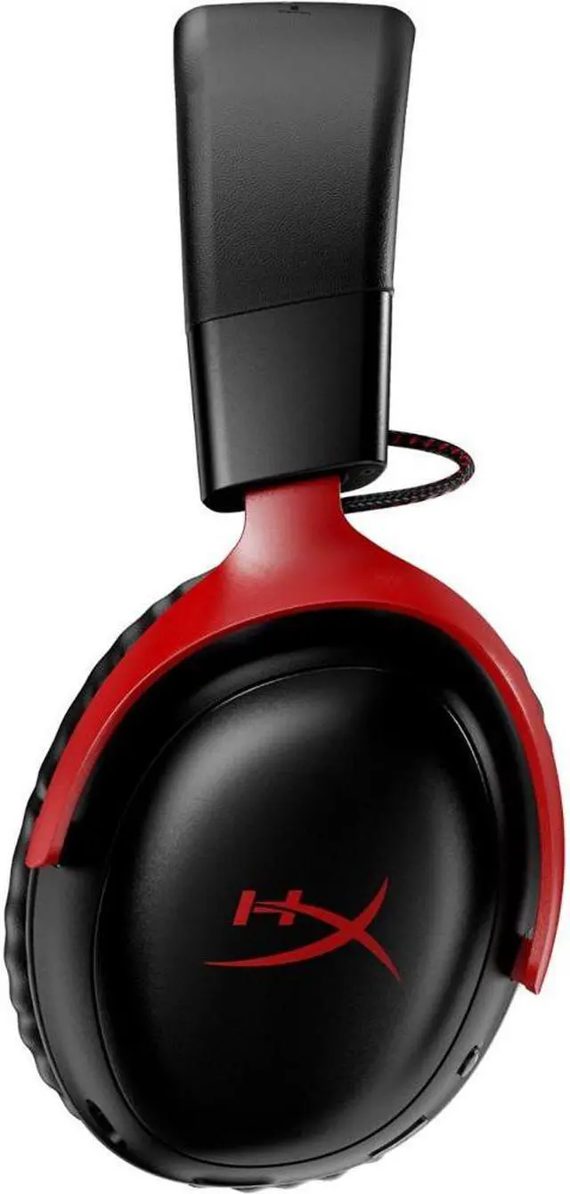 Alt view image 2 of 11 - HyperX Cloud III Wireless Gaming Headset - Black/Red