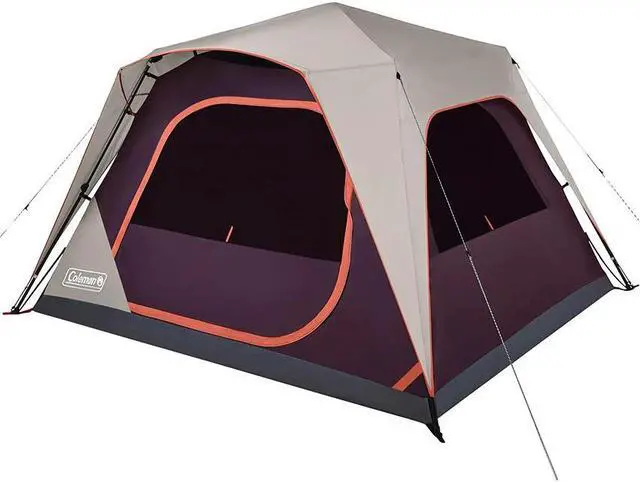 Main image of Coleman Skylodge 6-Person Instant Camping Tent - Blackberry