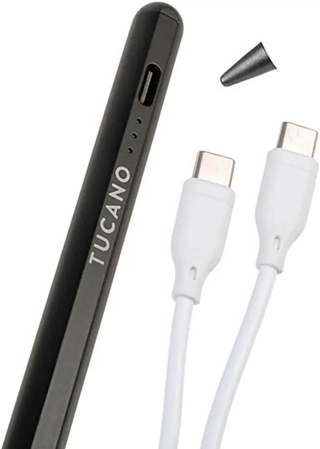 Alt view image 5 of 5 - TUCANO MAUSTYBK Universal Stylus for Tablets and Smartphones - Black