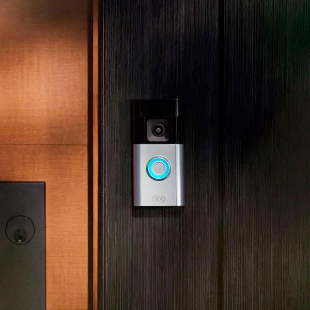 Alt view image 4 of 8 - Ring RINGBATTPRO Battery Doorbell Pro - Satin Nickel